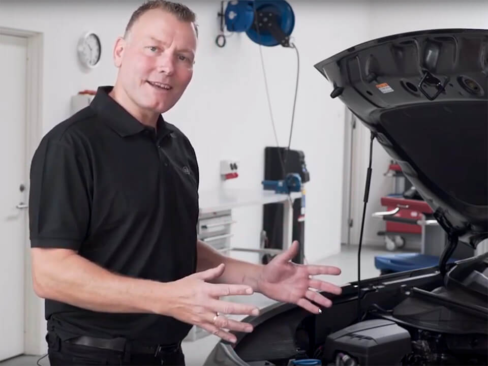 Batteripakken på e-Niro