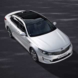 New Kia Optima Front View