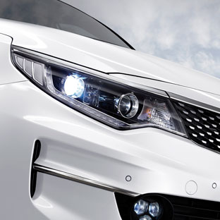 New Kia Optima Headlamps