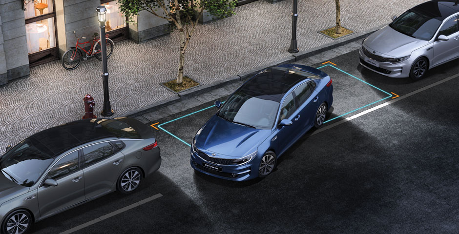 tecnologia Kia Drive Wise: Smart Park Assist System