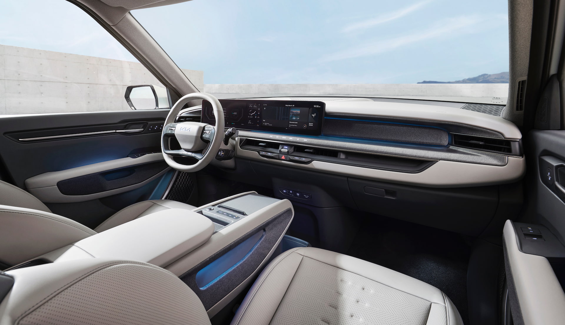 The Kia EV9.