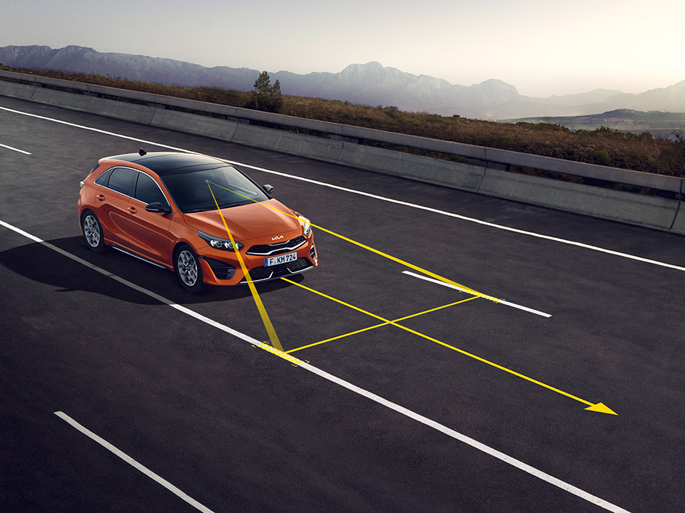 Kia Ceed Lane Following Assist