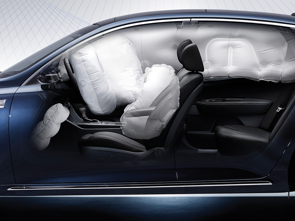Kia Optima Plug-in Hybrid - airbag 