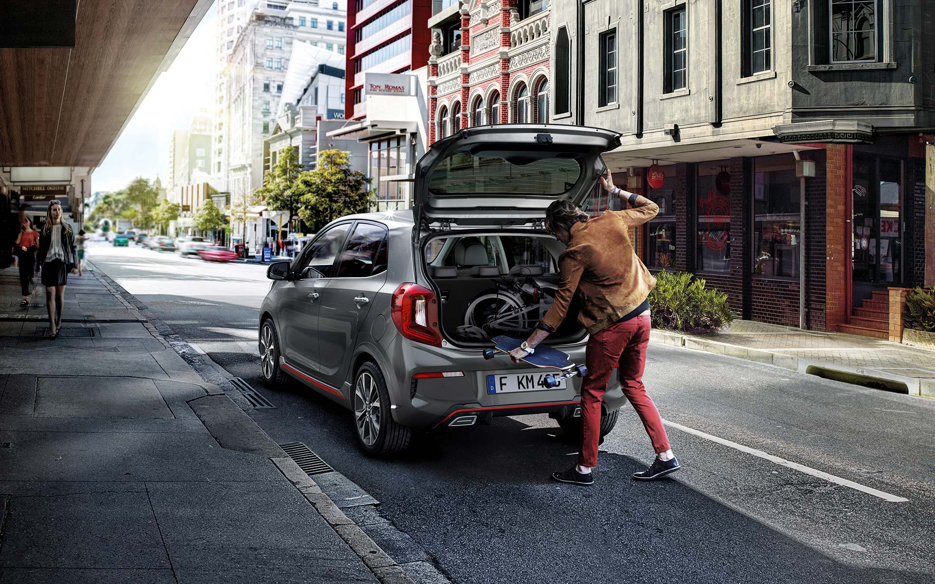 Volume de chargement de la nouvelle Kia Picanto