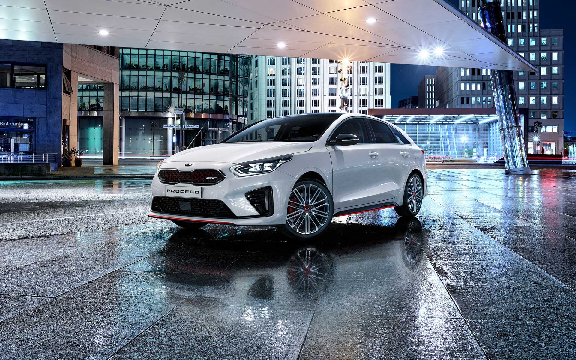 Kia ProCeed GT front view