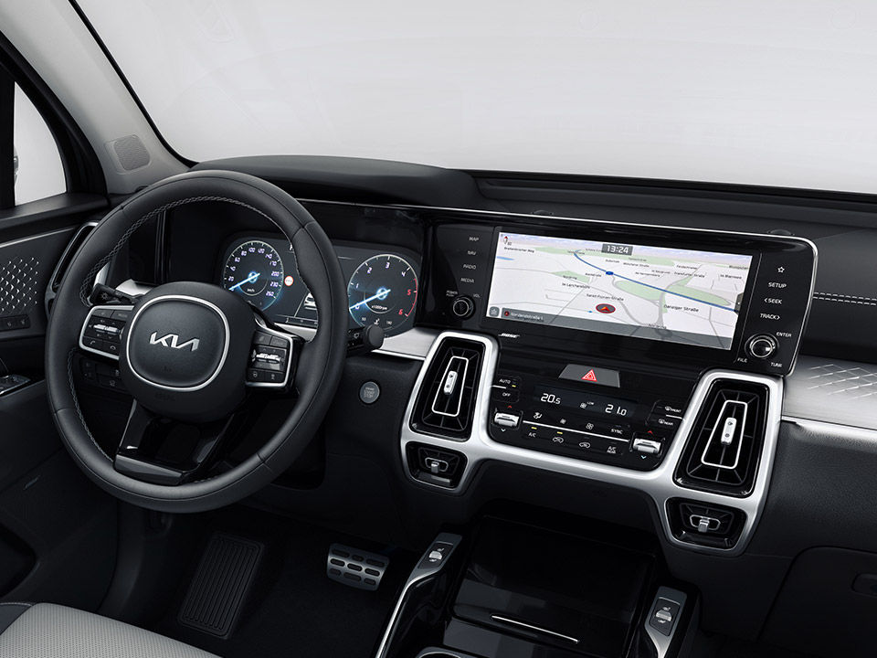 Kia Sorento Twin Displays