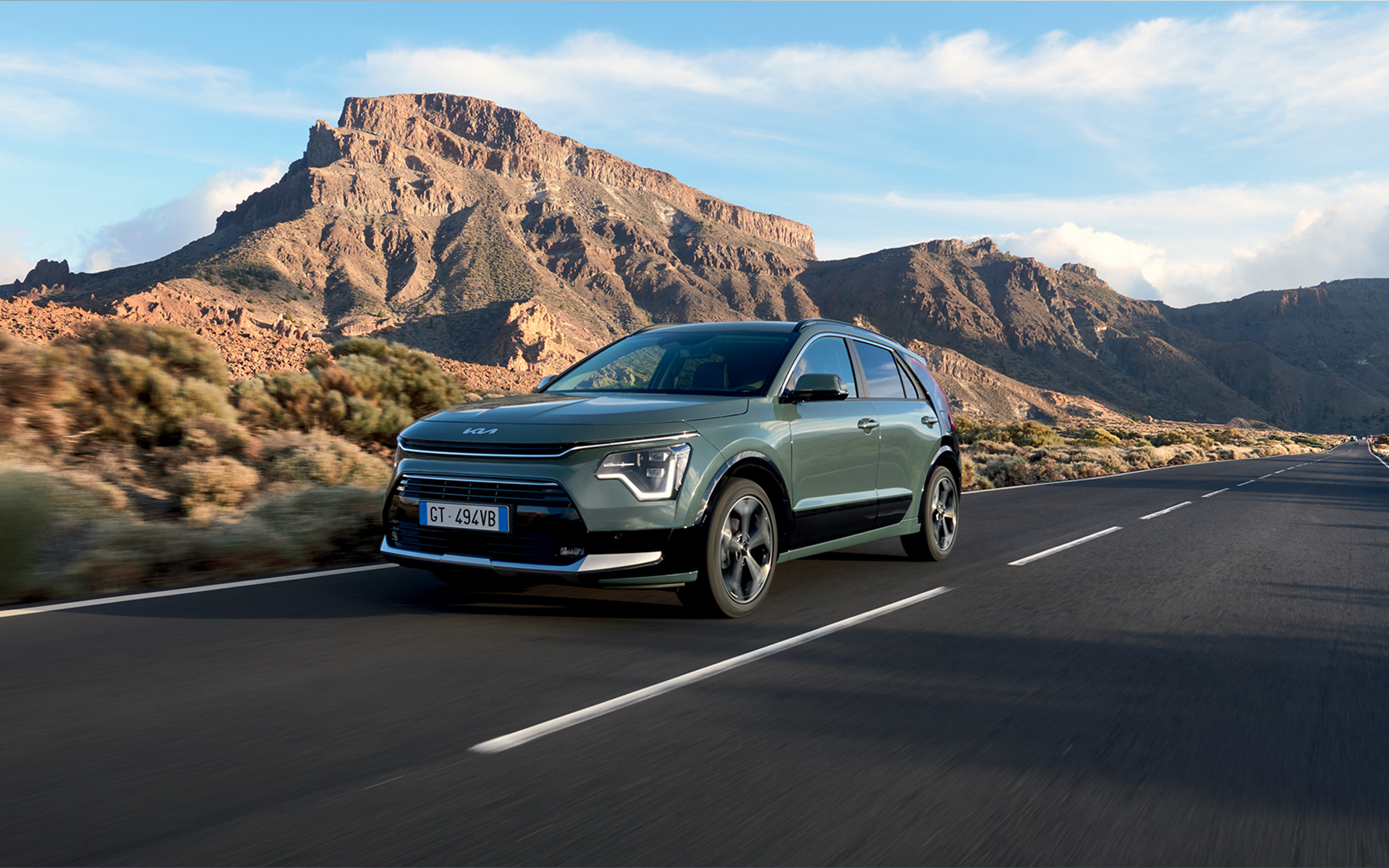 Nuova Kia Niro Tri-Fuel.